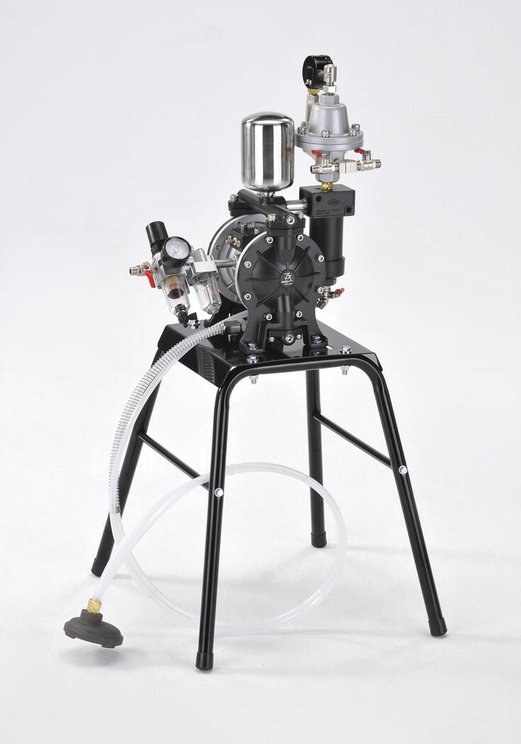 3/8 Inch Aluminum Alloy Advanced Coating Transport Set with Pump Stand| DYI SHENG